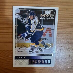 1999-00 Upper Deck MVP SC Edition SILVER SCRIPT #97 David Legwand